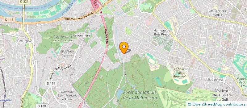 localisation de l'entreprise MADAME PATRICIA VERGNAULT à RUEIL-MALMAISON