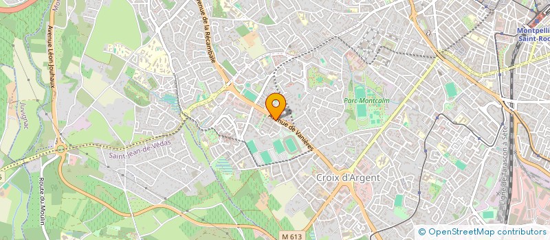 localisation de l'entreprise MADAME PATRICIA VIDAL à MONTPELLIER
