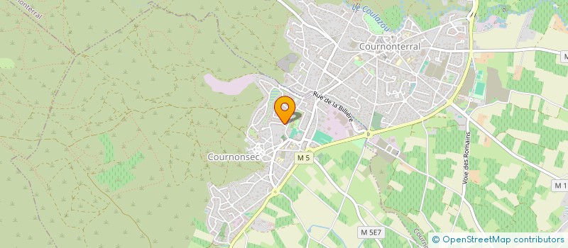 localisation de l'entreprise MADAME PATRICIA VIDAL à COURNONSEC