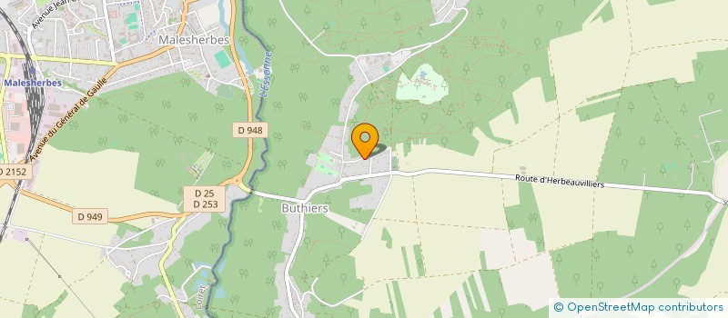 localisation de l'entreprise MADAME PATRICIA VILLAUME  BUTHIERS