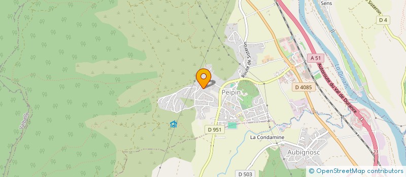 localisation de l'entreprise MADAME PATRICIA VILLEMAIN  PEIPIN