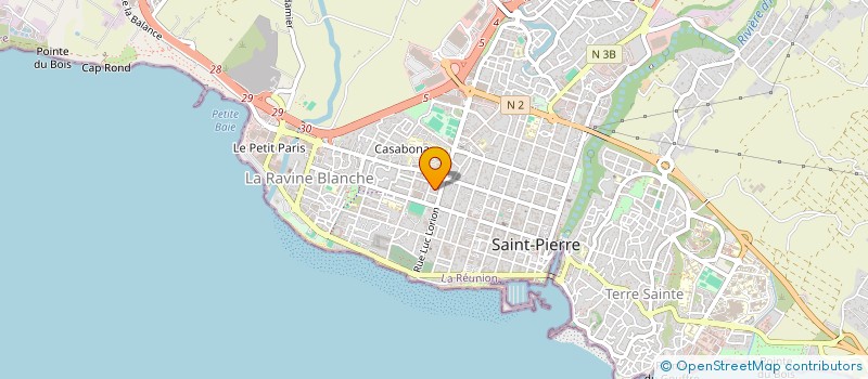 localisation de l'entreprise MADAME PATRICIA VILLIE à SAINT-PIERRE
