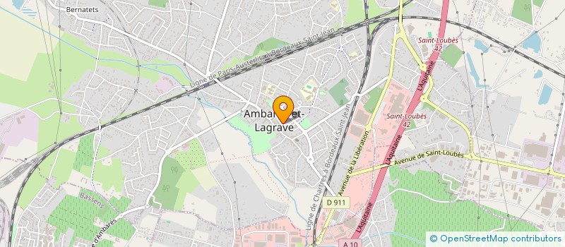 localisation de l'entreprise MADAME PATRICIA VINOT à AMBARES-ET-LAGRAVE