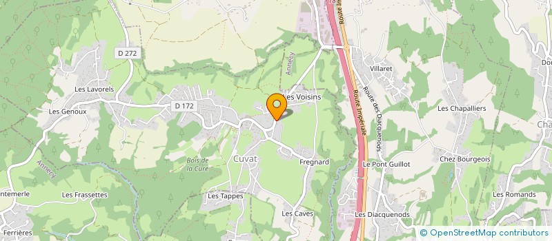 localisation de l'entreprise MADAME PATRICIA VION  RUMILLY