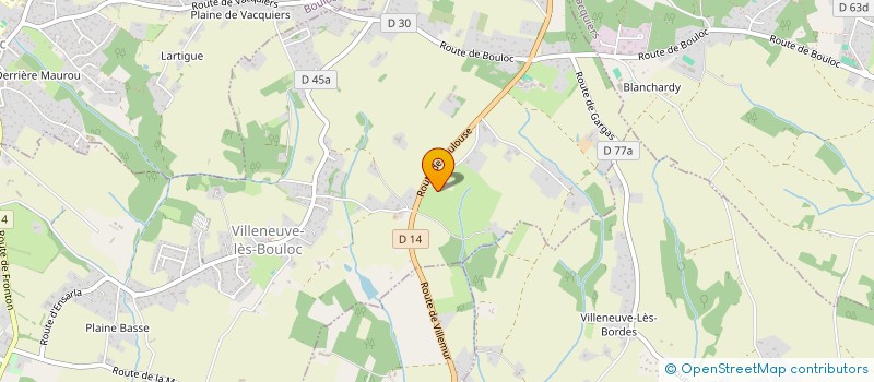 localisation de l'entreprise MADAME PATRICIA VOISIN à VILLENEUVE-LES-BOULOC