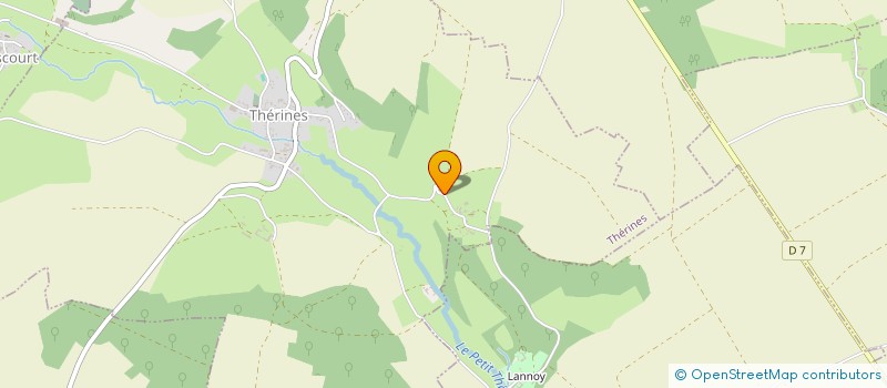 localisation de l'entreprise MADAME PATRICIA WARTELLE  THERINES