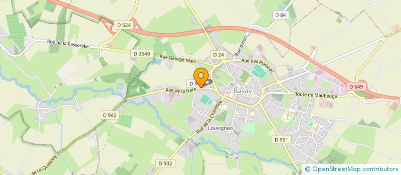 localisation de l'entreprise MADAME PATRICIA WATTIEZ  LA LONGUEVILLE