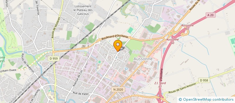 localisation de l'entreprise MADAME PATRICIA WAVRANT  MONTAUBAN