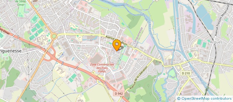 localisation de l'entreprise MADAME PATRICIA WECXTEEN  ARQUES