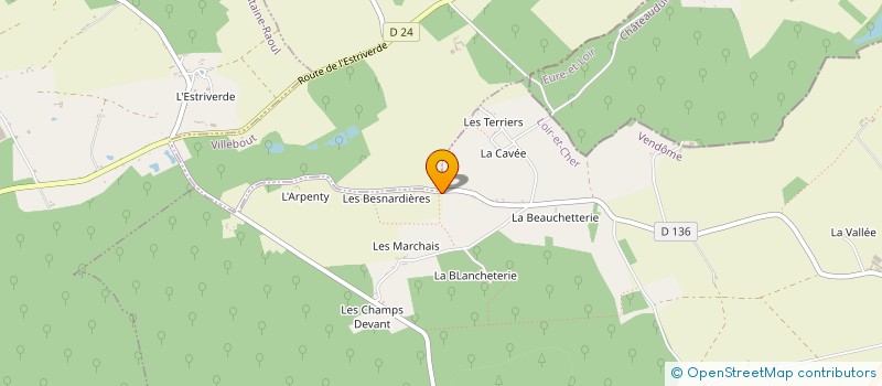 localisation de l'entreprise MADAME PATRICIA WEYNANT  SAINT-JEAN-FROIDMENTEL