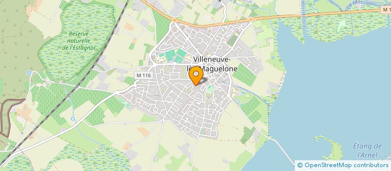 localisation de l'entreprise MADAME PATRICIA WYCKAERT  VILLENEUVE-LES-MAGUELONE