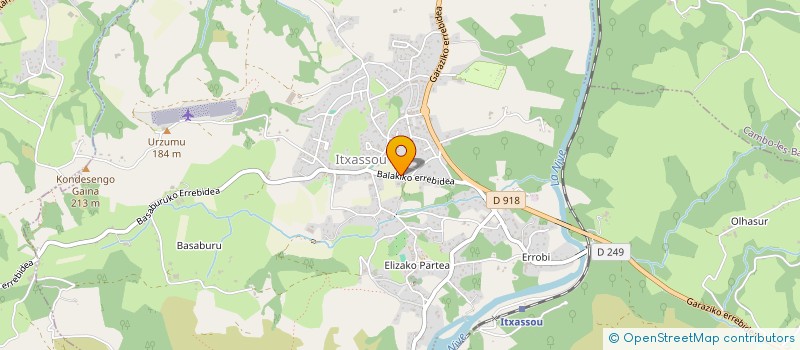 localisation de l'entreprise MADAME PATRICIA YON  ITXASSOU