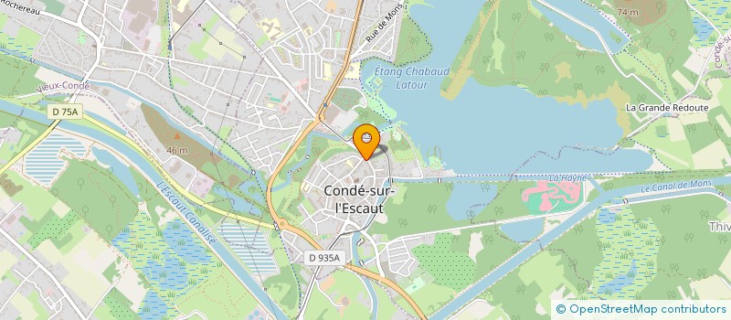 localisation de l'entreprise MADAME PATRICIA YOU  CONDE-SUR-L'ESCAUT