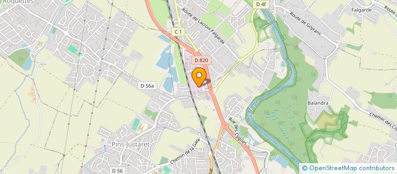 localisation de l'entreprise MADAME PATRICIA ZAGO  PINSAGUEL