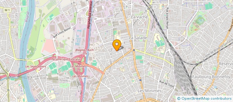 localisation de l'entreprise MADAME PATRICK BRETON à TOULOUSE