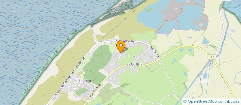 localisation de l'entreprise MADAME PATRICK LEQUIEN à CAYEUX-SUR-MER