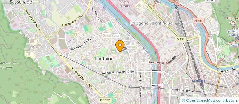 localisation de l'entreprise MADAME PATRIZIA GIOIELE  FONTAINE