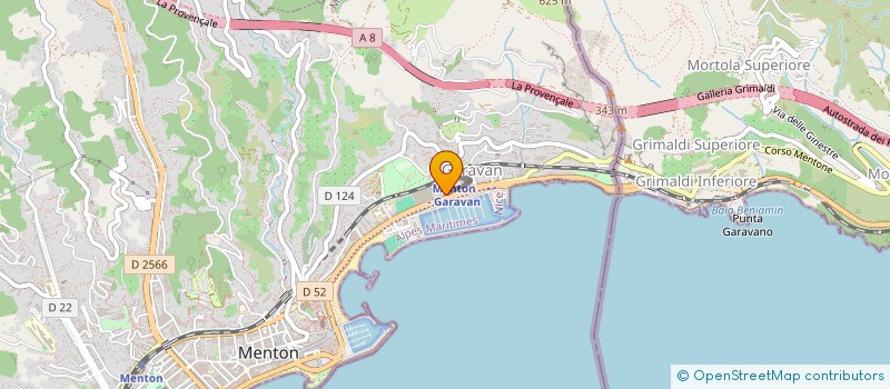 localisation de l'entreprise MADAME PATRIZIA TROVATO  MENTON