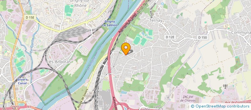 localisation de l'entreprise MADAME PATRIZZIA COCCO  TERNAY