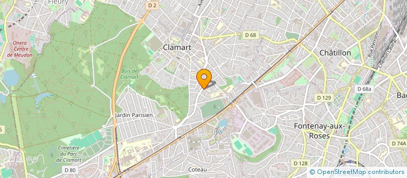 localisation de l'entreprise MADAME PATRYCJA BRZOSTKIEWICZ à CLAMART
