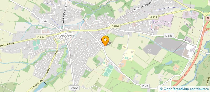 localisation de l'entreprise MADAME PATRYCJA CUDAK  LEGUEVIN