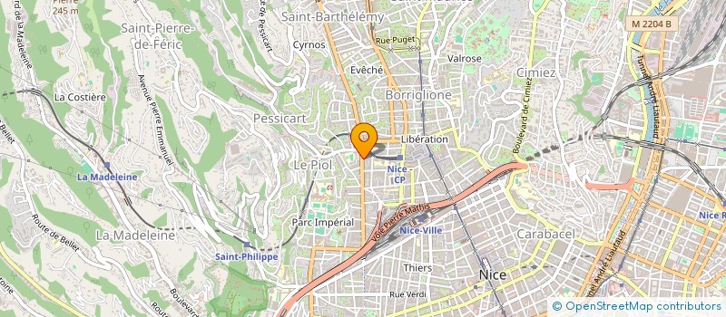 localisation de l'entreprise MADAME PATRYCJA DYK  NICE