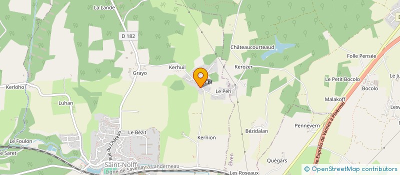 localisation de l'entreprise MADAME PATRYCJA MALYSKA  SAINT-NOLFF