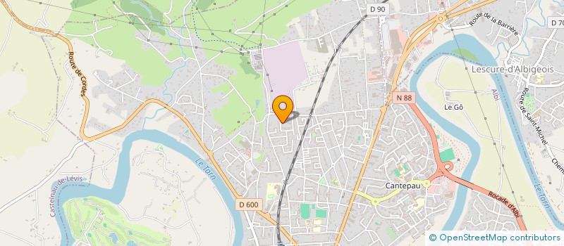 localisation de l'entreprise MADAME PATTANA NIRATPAI à ALBI