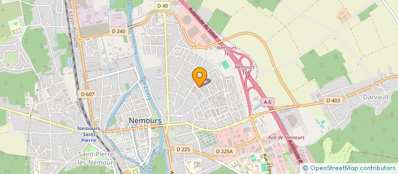 localisation de l'entreprise MADAME PATTINA DJABI  NEMOURS