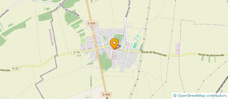 localisation de l'entreprise MADAME PAUL FASSOT  PUSSAY