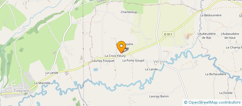 localisation de l'entreprise MADAME PAUL LENEVEU  VERNIX