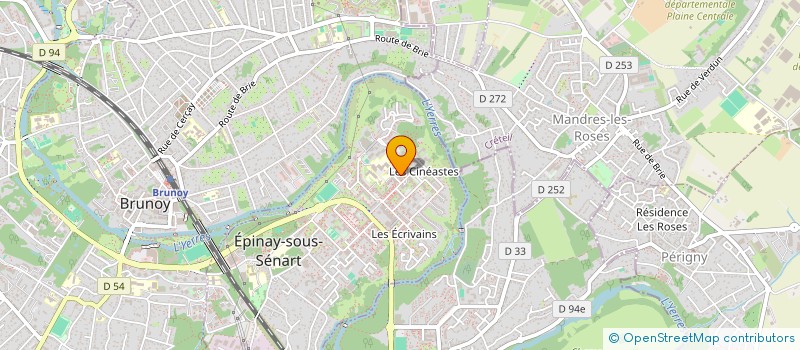 localisation de l'entreprise MADAME PAUL MARIAYNESSE  EPINAY-SOUS-SENART