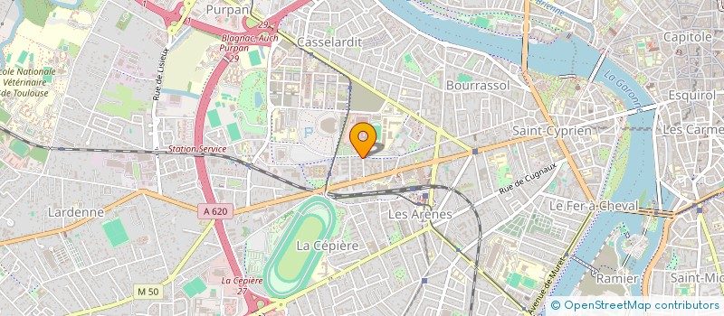localisation de l'entreprise MADAME PAULA ALEJANDRA LOPEZ SACRISTAN à TOULOUSE