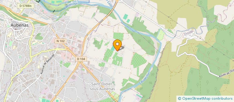 localisation de l'entreprise MADAME PAULA ANDRE  ST ETIENNE DE FONTBELLON