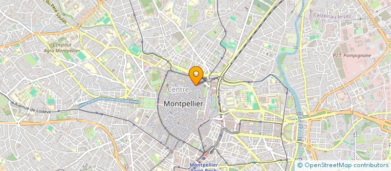 localisation de l'entreprise MADAME PAULA BAONE MASGRAU à MONTPELLIER