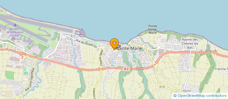 localisation de l'entreprise MADAME PAULA CARRIO MIRALLES  SAINTE-MARIE