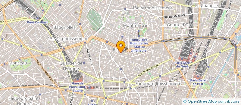 localisation de l'entreprise MADAME PAULA CASTRO  PARIS