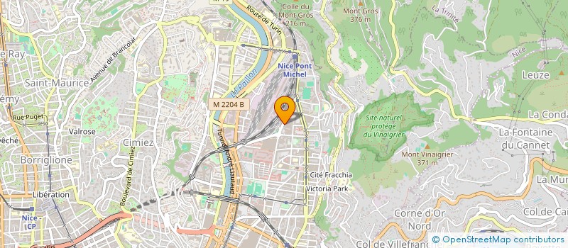 localisation de l'entreprise MADAME PAULA COSTA PIRES  NICE