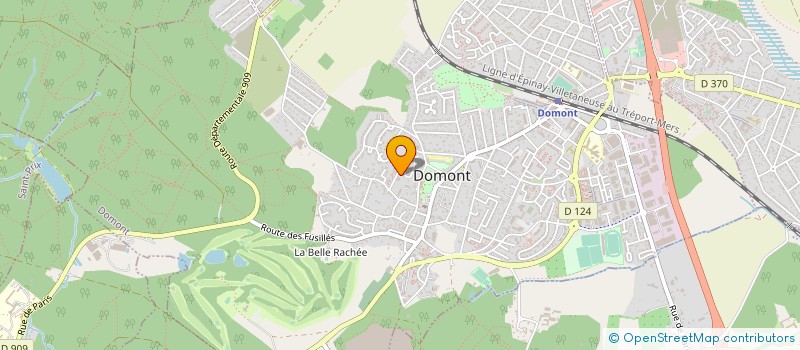 localisation de l'entreprise MADAME PAULA DA NATIVIDADE MORRA  DOMONT