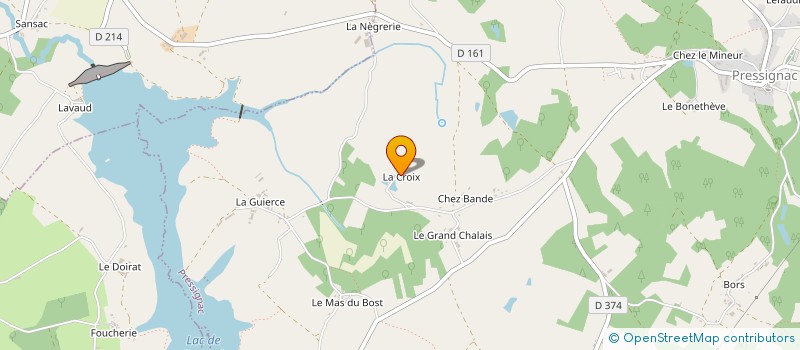 localisation de l'entreprise MADAME PAULA DUNCAN à PRESSIGNAC