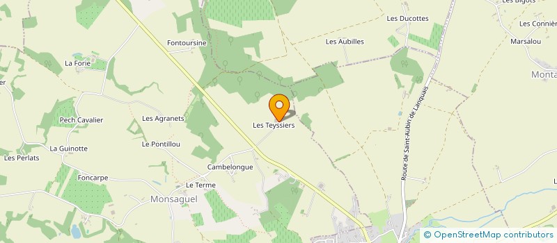 localisation de l'entreprise MADAME PAULA DUPUIS à MONSAGUEL