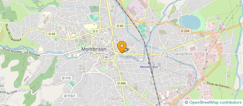 localisation de l'entreprise MADAME PAULA ENFROY  MONTBRISON