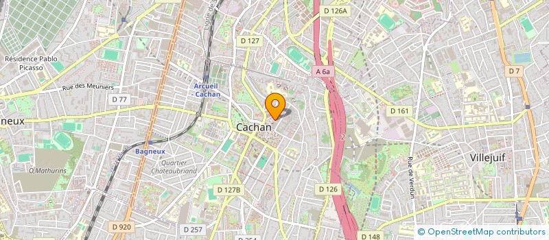 localisation de l'entreprise MADAME PAULA-GABRIELA DANCIU à CACHAN