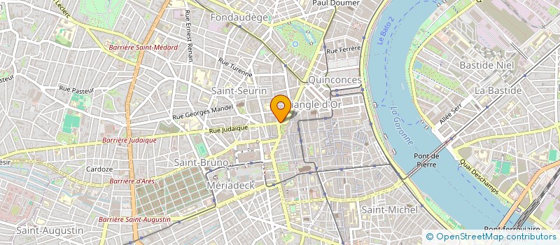 localisation de l'entreprise MADAME PAULA GAUVIN  BORDEAUX