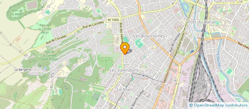 localisation de l'entreprise MADAME PAULA GONCALVES PEREIRA à DIJON