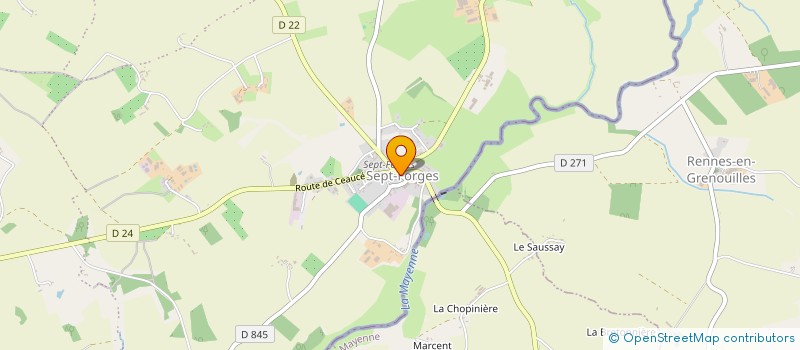 localisation de l'entreprise MADAME PAULA HOLLAND à JUVIGNY VAL D'ANDAINE
