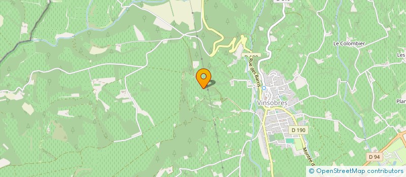localisation de l'entreprise MADAME PAULA HOPTON  VINSOBRES