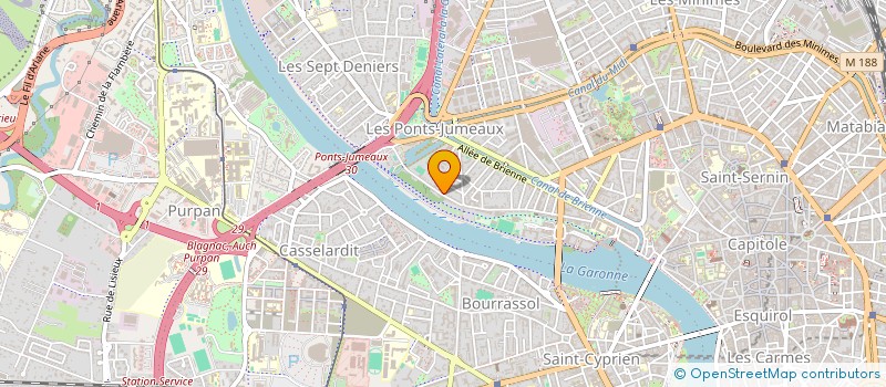 localisation de l'entreprise MADAME PAULA HORTA CABRAL à TOULOUSE