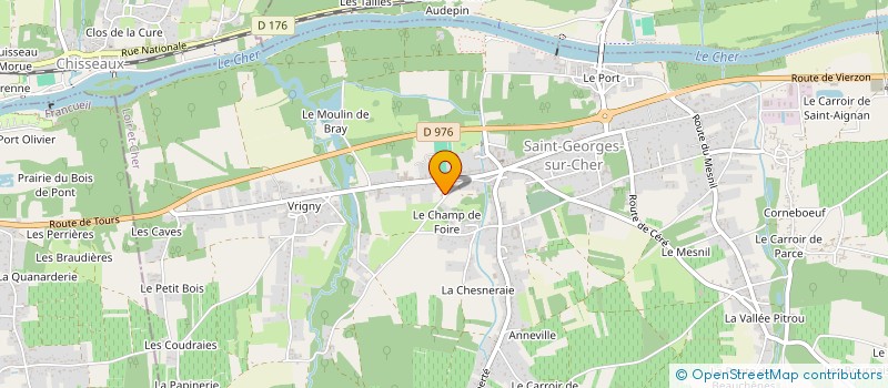 localisation de l'entreprise MADAME PAULA LAGES  PONTLEVOY