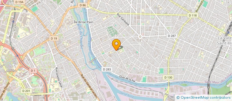 localisation de l'entreprise MADAME PAULA LECAROS CERDA à SAINT-MAUR-DES-FOSSES